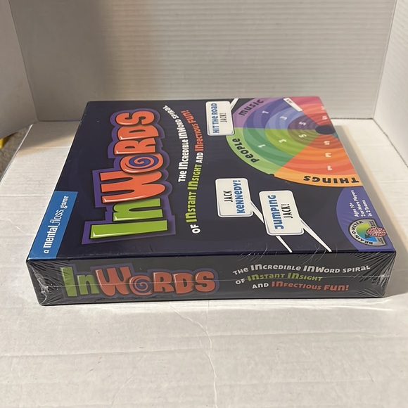 InWords Board Game A Mental Floss Game Word Game 2 or More Players Ages 10+ NEW - Picture 6 of 6